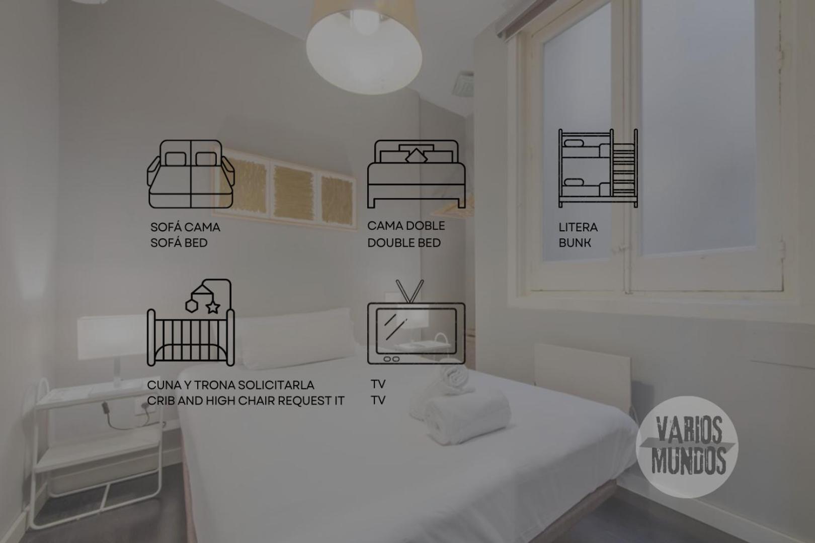 Great Apt Para 6Pax In The Heart Of Madrid Center 외부 사진